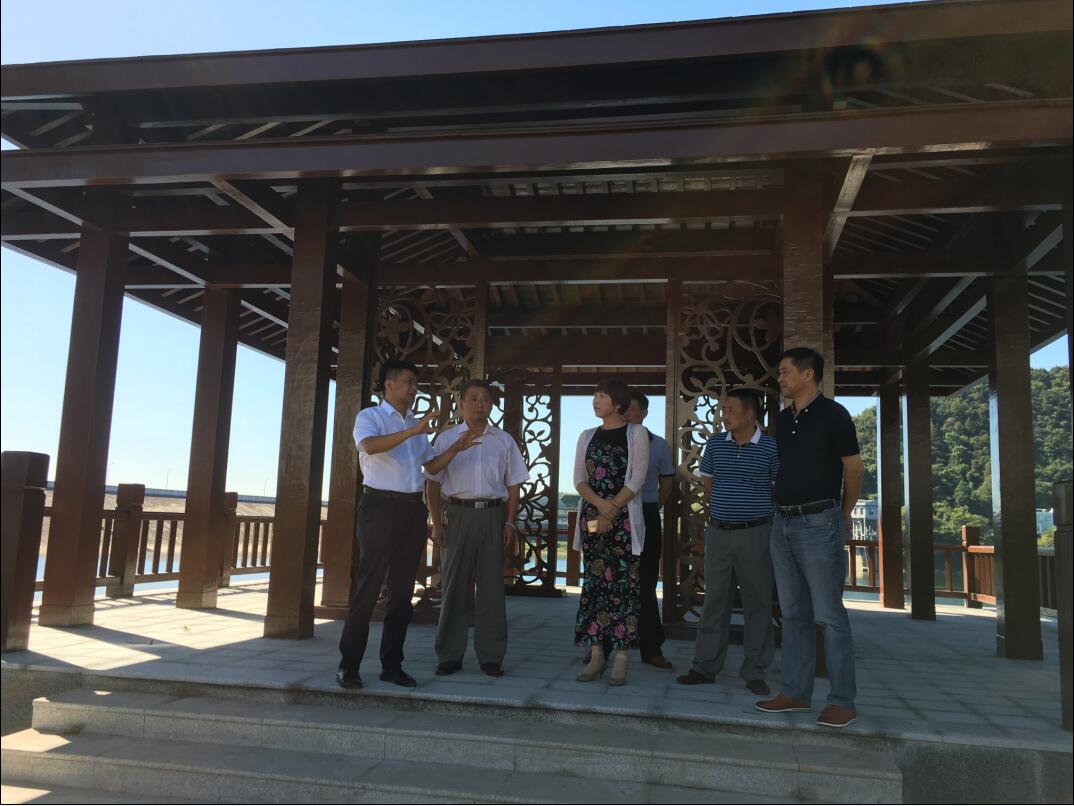 阮波督查指导节前旅游安全及“两区”创建工作