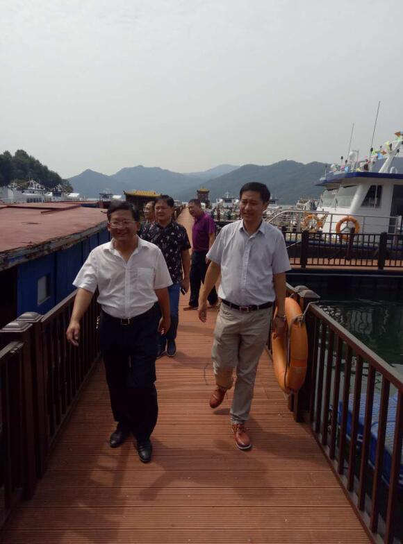赵福南赴禅源太湖旅游区调研5A创建工作