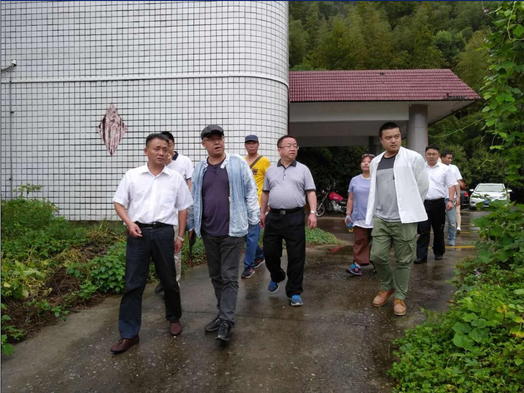 蒲彦君陪客商来我县考察