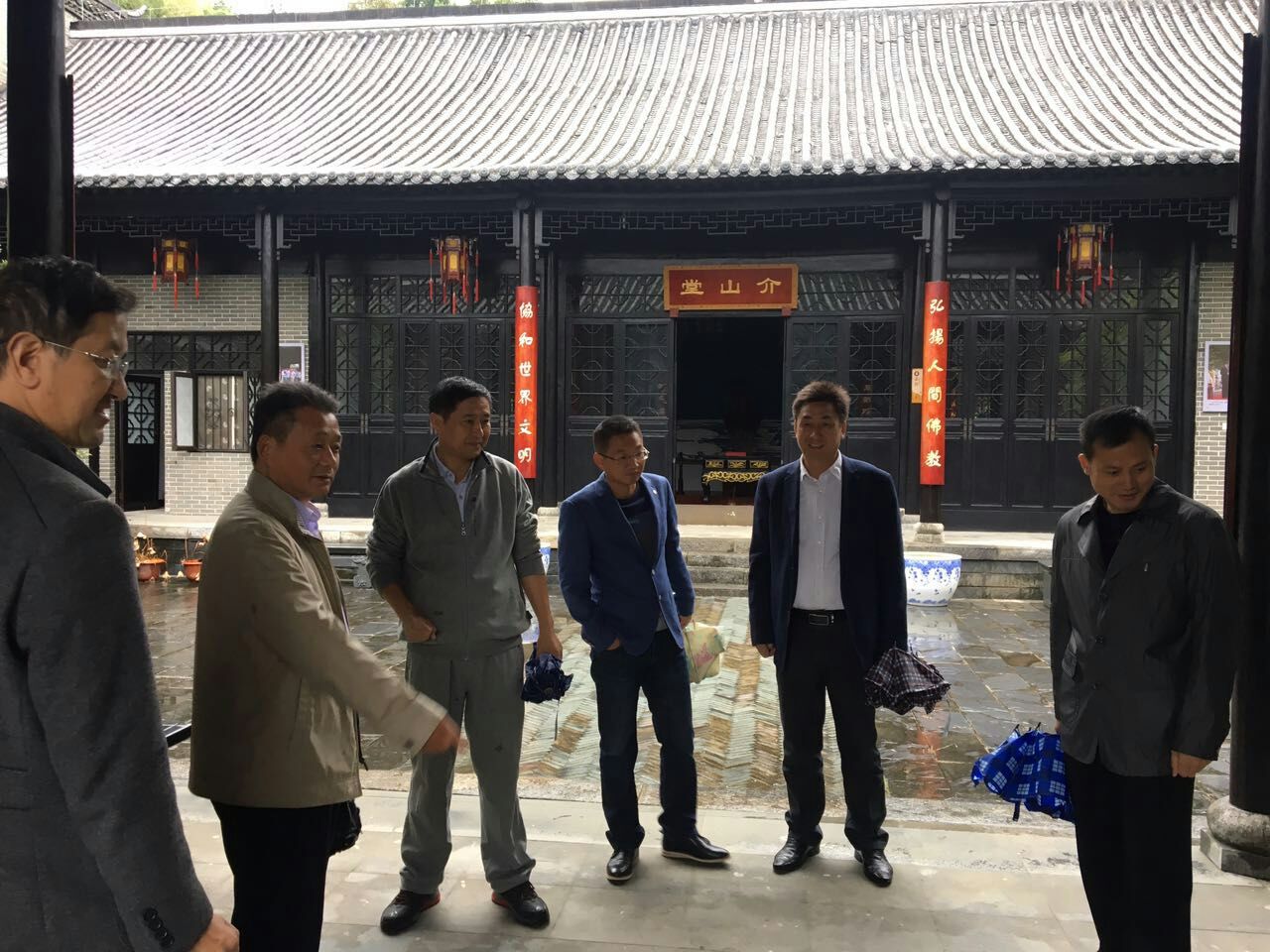 甘长川到寺前镇督查指导5A创建工作