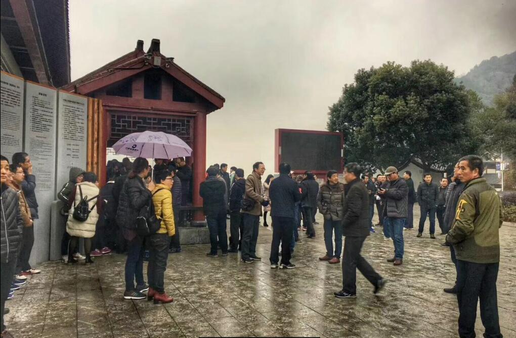 花管处（旅游委）督查元旦小长假旅游安全工作