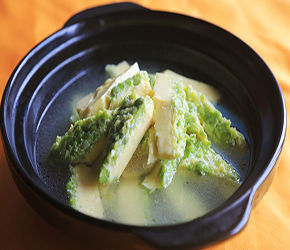 青豆鸡蛋糕