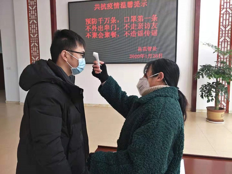 县花管处积极落实疫情防控工作