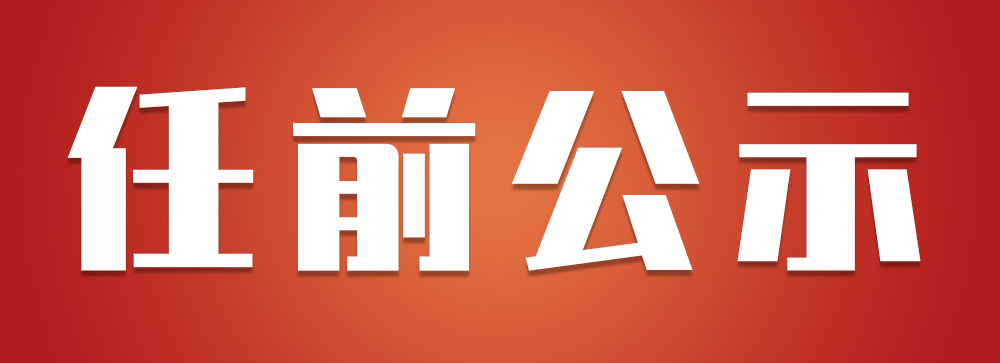 干部任前公示