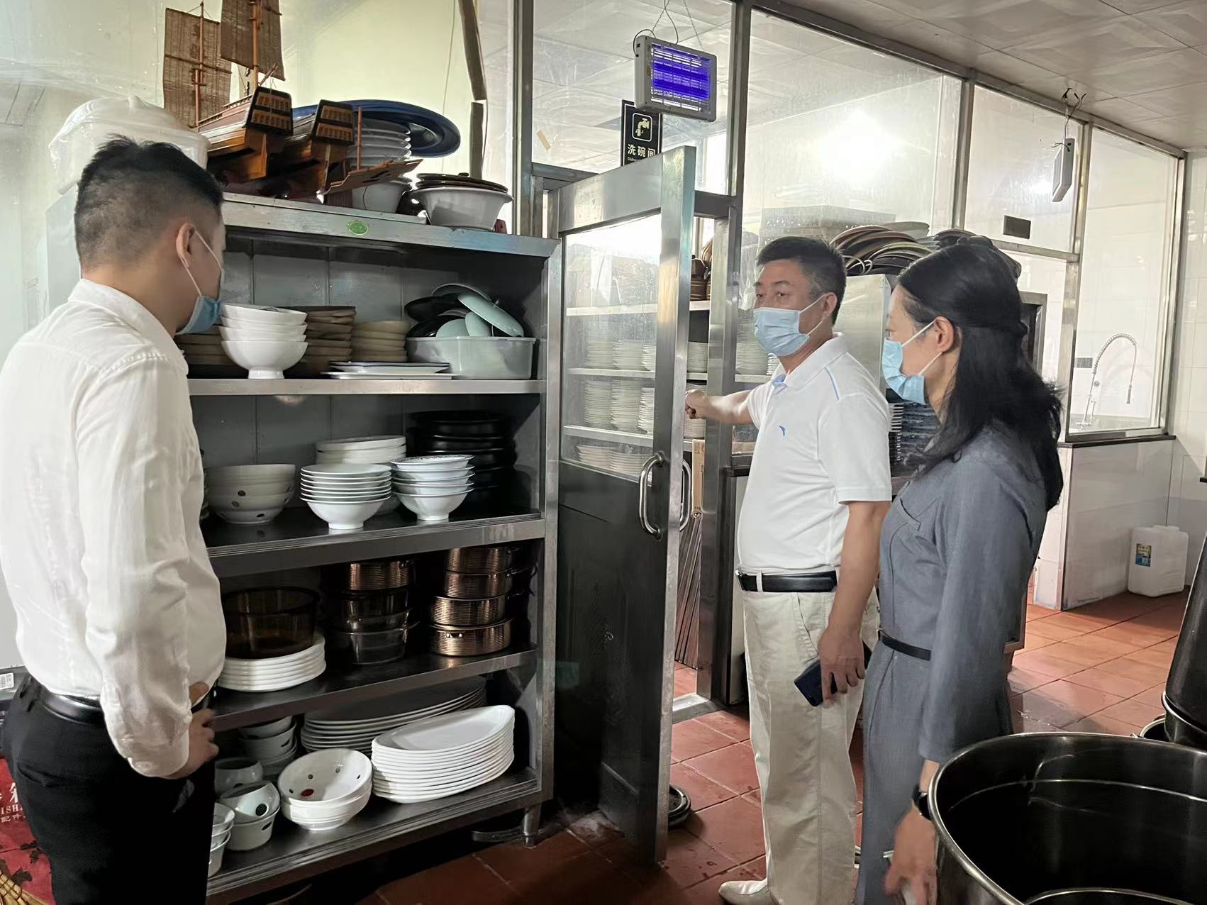 县花管处对重点场所开展安全督查专项行动